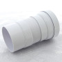 Труба фановая гофра McAlpine MRWC-F20P 200-330мм, жесткий выпуск