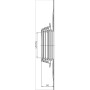 HL800/160Эластичная уплотнительная мембрана для герметичной заделки отверстия между трубопроводом и строительными конструкциями DN160