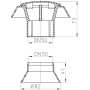 HL805 Комплект вытяжной зонт DN50