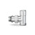 Запорный радиаторный клапан VMDV03, 1/2" x 3/4"EK, угловой, хром Varmega Design VMDV03-410415