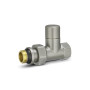 Ручной радиаторный клапан VMDV02, 1/2", прямой, серый Varmega Design VMDV02-310404