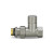 Ручной радиаторный клапан VMDV02, 1/2", прямой, серый Varmega Design VMDV02-310404