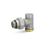 Узел нижнего подключения одинарный VMDV22, 1/2"х3/4"EK, угловой, серый Varmega Design VMDV22-300415