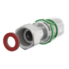 Муфта с накидной гайкой 26x3 - 1" SkinPress Comap 7359GW261 пресс латунь