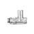 Ручной радиаторный клапан VMDV02, 1/2", прямой, хром Varmega Design VMDV02-410404