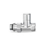 Ручной радиаторный клапан VMDV02, 1/2", прямой, хром Varmega Design VMDV02-410404