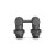 Узел нижнего подключения VMDV20, 1/2"х3/4"EK, угловой, черный Varmega Design VMDV20-200415