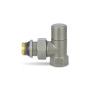 Ручной радиаторный клапан VMDV01, 1/2", угловой, серый Varmega Design VMDV01-310404