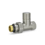 Запорный радиаторный клапан VMDV04, 1/2", прямой, серый Varmega Design VMDV04-310404