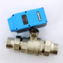 Двухходовой шаровой кран с электроприводом Emmeti Modulo Compact 01425704 2 HP латунь