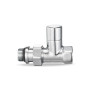 Запорный радиаторный клапан VMDV04, 1/2", прямой, хром Varmega Design VMDV04-410404