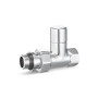 Запорный радиаторный клапан VMDV04, 1/2", прямой, хром Varmega Design VMDV04-410404