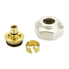 Фитинг уплотнительный для трубы d12 x 2 резьба 3/4" 013G4152 Danfoss