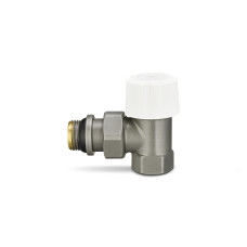 Клапан терморегулятора радиаторный VMDV05, 1/2", угловой, серый Varmega Design VMDV05-310404