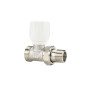 Радиаторный клапан (вентиль) ручной регулировки Varmega VM10102, 1/2" x 3/4"EK НР, прямой