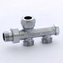 Узел обжимной НН 15-1/2'xM24x19 радиаторный со сгоном 1-трубная система разводка в пол Tiemme 3370003