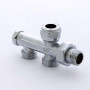 Узел обжимной НН 15-1/2'xM24x19 радиаторный со сгоном 1-трубная система разводка в пол Tiemme 3370003