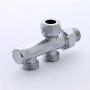 Узел обжимной НН 15-1/2'xM24x19 радиаторный со сгоном 1-трубная система разводка в пол Tiemme 3370003