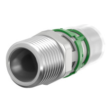 Муфта с наружной конической резьбой 16-M1/2 SkinPress Comap 7243GW1612 пресс латунь