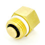 Клапан отсечной для воздухоотводчика НВ 1/4" х 1/2" 220G0200 Uni-Fitt