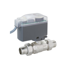 Двухходовой шаровой кран с электроприводом Emmeti Modulo Compact 01425804 1 HP латунь