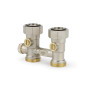 Узел нижнего подключения Varmega VM13851, 3/4"EKх3/4"EK НР-ВР, прямой, для однотрубных систем