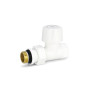 Клапан терморегулятора радиаторный VMDV06, 1/2", прямой, белый Varmega Design VMDV06-110404