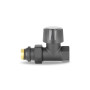 Клапан терморегулятора радиаторный VMDV06, 1/2", прямой, черный Varmega Design VMDV06-210404