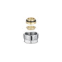Резьбозажимное соединение VMDV30, D15 х 3/4"EK, хром Varmega Design VMDV30-401515