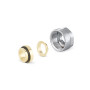 Резьбозажимное соединение VMDV30, D15 х 3/4"EK, хром Varmega Design VMDV30-401515