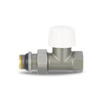 Клапан терморегулятора радиаторный VMDV06, 1/2", прямой, серый Varmega Design VMDV06-310404