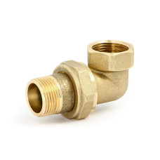 Разъемное соединение угловое ВН 3/4" Uni-Fitt | 651G3000 латунь O-ring