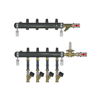 Этажный коллектор RIDAN TDU.5R DN50-3R-25-APT20-MNT15