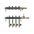 Этажный коллектор RIDAN TDU.5R DN50-4R-32-APT25-MNT15 Этажный коллектор RIDAN TDU.5R DN50-4R-32-APT25-MNT15