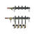 Этажный коллектор RIDAN TDU.5R DN50-6L-20-APT15-MVT15 Этажный коллектор RIDAN TDU.5R DN50-6L-20-APT15-MVT15