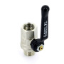 Кран шаровой 1/2" Bugatti New Jersey 915 09150003 ручка-рычаг НВ