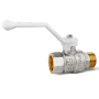 Кран шаровый 1 1/2" LD Pride 47.40.В-Н.Р муфтовый НР-ВР латунный ДУ 40 ручка 47.303.40