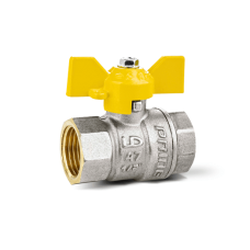 Кран шаровой LD Pride 47.32.В-В.Б.GAS ВР-ВР латунный ДУ 32 (1 1/4") для газа 47.350.32