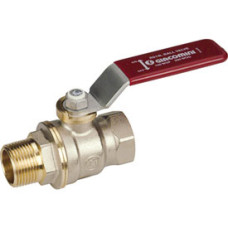 Кран шаровой 2" Giacomini DADO R914L R914LX028 ручка-рычаг наружная и внутренняя резьба