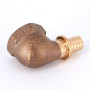 Угол 90 градусов 16x3/4" Rehau RX+ 14563541001 бронза