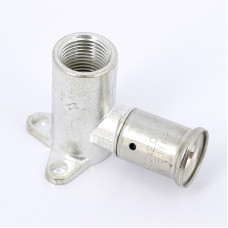Водорозетка пресс-В 20-3/4" HENCO 2P | 2P-2004 латунь/нерж. сталь