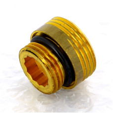 Ниппель Н UNI-FITT 1/2"х3/4" для радиаторных узлов | 199G2300