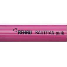 Труба PE-Xa/EVOH RAUTITAN Pink+ 20 х 2.8, 120 м, лиловая | 336052-120