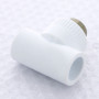 Тройник полипропиленовый с наружной резьбой 25-3/4" Pro Aqua PA250 | PA25014P белый