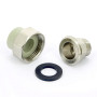Муфта комбинированная разъемная 1 1/4" полипропилен 40 FV-Plast 237 | 237040 серая