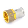Муфта пресс-В 26-1" HENCO 18P | 18P-2606 латунь/нерж. сталь