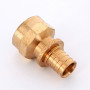 Переходник 20x1/2" Rehau RX+ 14563281001 бронза