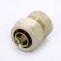 Муфта обжим-В 20-1/2" Uni-Fitt | 661N7200 никелированная латунь