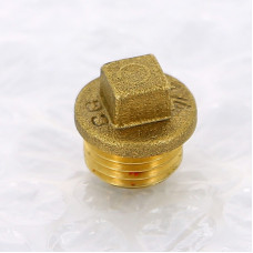 Заглушка с квадратом 1/4" Uni-Fitt | 608G0000 латунь