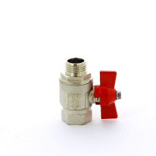 Кран шаровой 1/2″ резьба ВН Itap 093 1/2″ Ideal бабочка